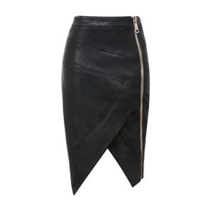 House of CB - ‘Floria’ Vegan Leather Pencil Skirt